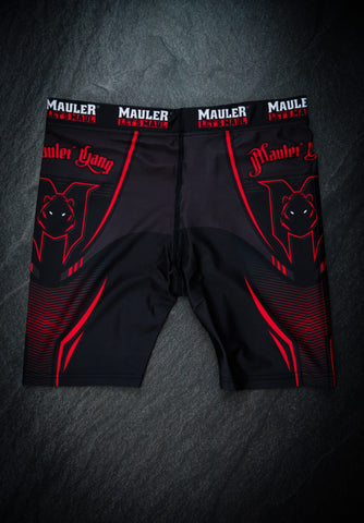 Mauler RED Vale Tudo Shorts