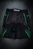 Mauler Green MMA Shorts