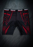 Mauler RED Vale Tudo Shorts