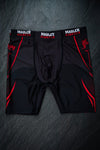 Mauler RED Vale Tudo Shorts