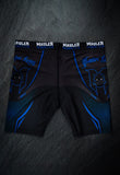 Mauler Blue Vale Tudo Shorts